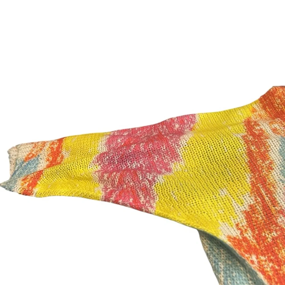 Yolly Italy Colorful Abstract Knit Sweater - Picture 5 of 6